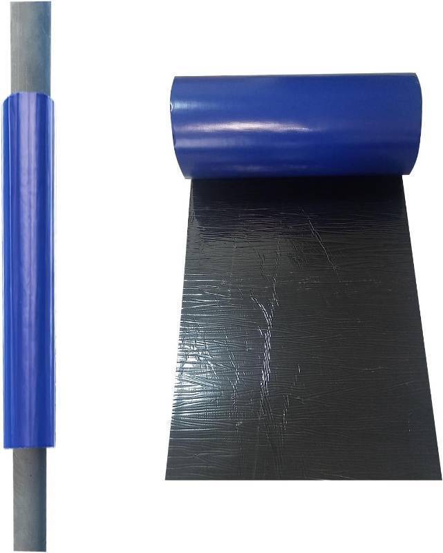 lot 342239 image: Garage Pole Padding Wrap   Self-Adhesive Basement Pole Padding Protector for Secure and Tight Fit, Ideal for Basketball Pole, Playground Pole, and Garage Pole (99x 16 Inches) Blue