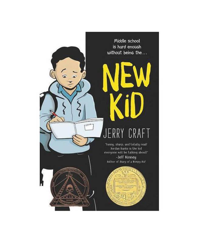 lot 442172 image: New Kid (Newbery Medal Winner) by Jerry Craft