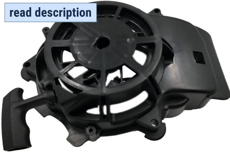 lot 221584 image: LIZAPUS Recoil Pull Starter Compatible with 163cc Toro 20333 Lawn Mower