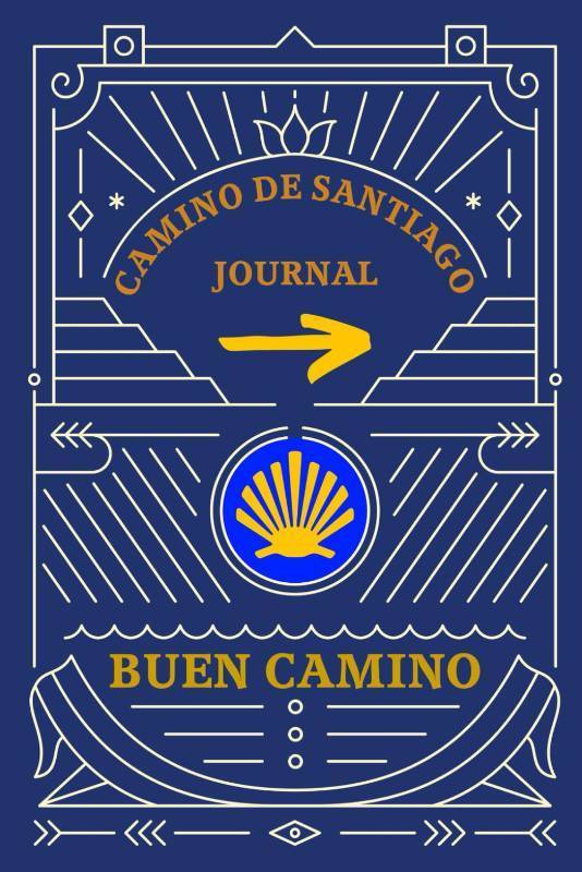 lot 421606 image: Camino de Santiago Journal A Daily Logbook with Guided Pages for Each Stage   Perfect for Pilgrimage Notes, Planning, and Daily Reflections