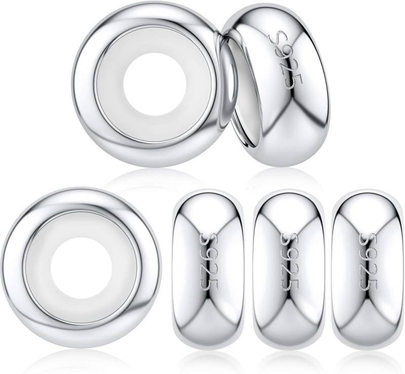 lot 431489 image: DALARAN Stopper Beads fit for Pandora Bracelets Clip Spacer Charm Bracelet Stoppers