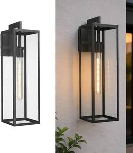 lot 461494 image: Retails for $135 LEDMyplace Waterproof Outdoor Wall Sconce (60W, 120V, E26 Bulb Socket, High CRI, ETL Listed, 680 Lumens, Bulb Not Include, Height  25 Inch)  Outdoor Wall Lamps for House Outdoor Wall Lights