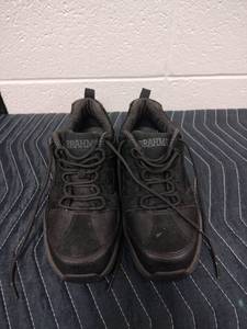 lot 25585 image: Brahma Mens Adan Steel Toe Work Shoes Size 7 Black