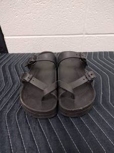 lot 25595 image: Birkenstock Arizona Sandals Black Size 7