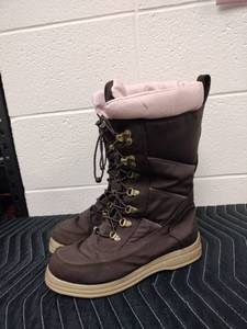 Winter Snow Boots w/ Lace-Up Design & Fleece Lining 8