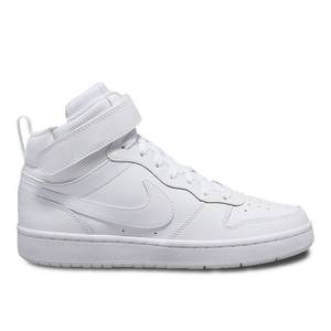 Nike Court Borough Mid 2 Kids Shoes White Size 5