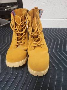 lot 25630 image: U.S. Polo Assn. Wheat Lace-Up Work Boot Size 10
