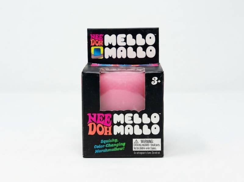 lot 63929 image: NeeDoh Mello Mallo Squeeze Toy - Pink