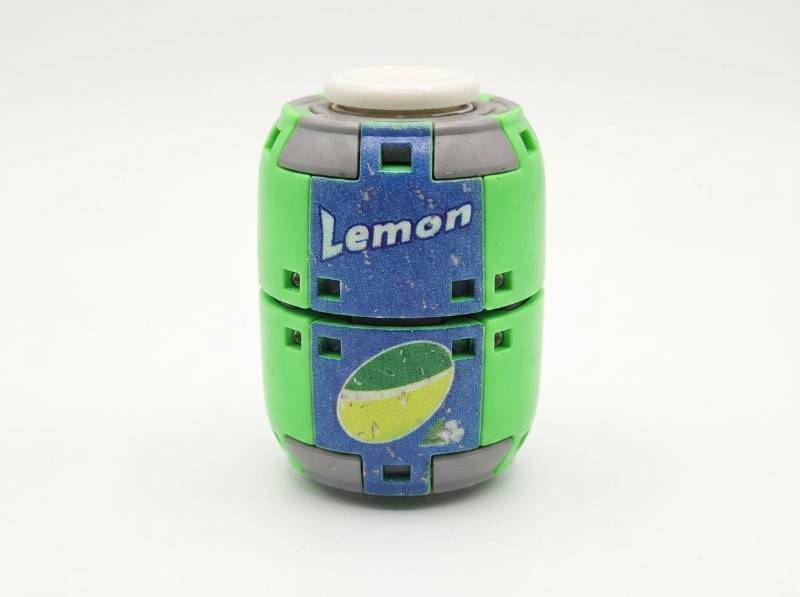 lot 63847 image: Lemon Stress Relief Press Rotating Fidget Ball
