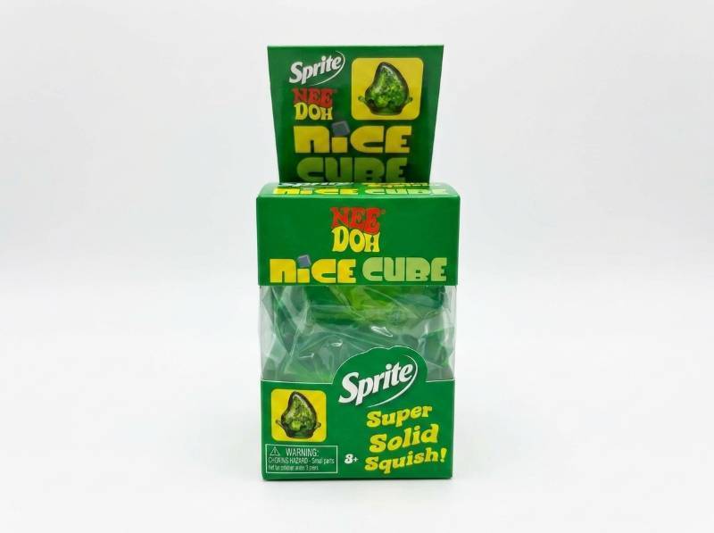 lot 63906 image: Needoh Sprite Nice Cube Drop Soda Aroma Maltose Squishy Toys Slow Rising Stress Relief Anti Anxiety Fingertip Sensory Toy