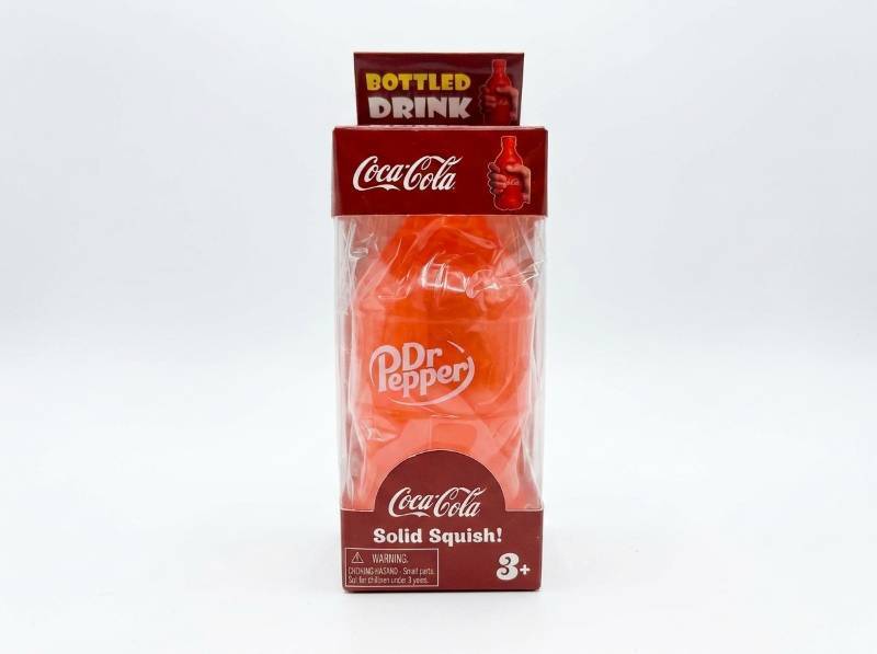 lot 63909 image: Dr-Pepper Nee Doh Solid Squish Bottled Drink Toy