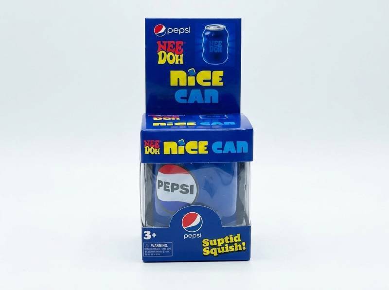 lot 63913 image: Pepsi Nee Doh Nice Can Squishy Toy