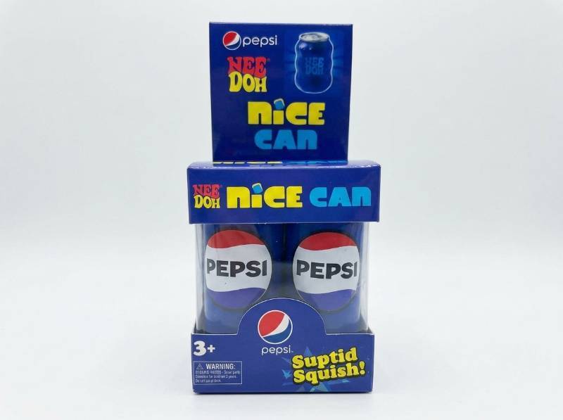 lot 63915 image: Pepsi Nee Doh Nice Can Squishy Toy