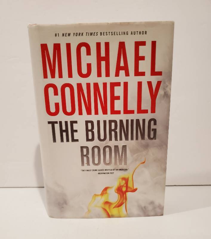 lot 59084 image: The Burning Room by Michael Connelly Hardcover Book - Retail $28