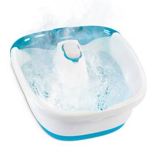 lot 39051 image: Homedics Bubble Mate Foot Spa, Toe Touch Controlled Foot Bath - Retail $35