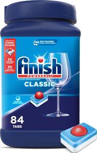 lot 39059 image: Finish Powerball Dishwasher Pods, Wrapper Free Dish Detergent, 84ct - Retail $15
