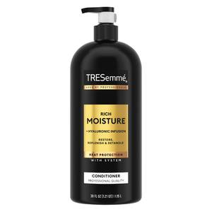 lot 39067 image: TRESemm� Rich Moisture Hydrating Conditioner for Dry Hair 29 oz - Retail $9