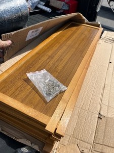 lot 85 image: Bundle of 8 Wooden Panels - They Look Like mini privacy panels