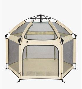The California Beach Co - Pop up Play Pen - Quality and convenience - Warm Ivory *Retails $184*