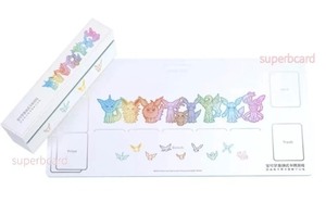 Pokemon S-Chinese EEVEE Playmat W/ Carrying Box & Storage Box for Tokens Etc - Quality Craftsmanship