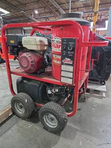 lot 5292 image: Shark Pressure Washer Hot Water Gas Powered  Model SGP-3530