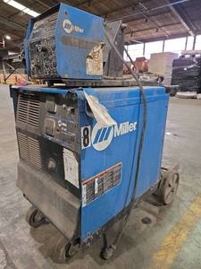 lot 5296 image: Miller CVDC Welding Power Source - Missing Ground and Gun  Model CP-302