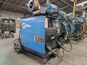 lot 5307 image: Miller MIG Welder Wire Feed Gun Spool Gun Portable Cart  Model CP 302