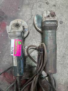 lot 11796 image: (2) Metabo 4-12 in. Angle Grinder  Model WP 850-11&nbsp