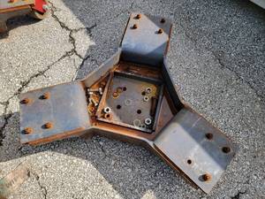 lot 23742 image: Machinery Dolly with Swivel Casters