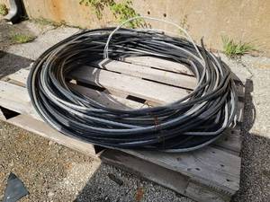 lot 23748 image: Coiled Multi-Strand Wire Cable Lot on Pallet