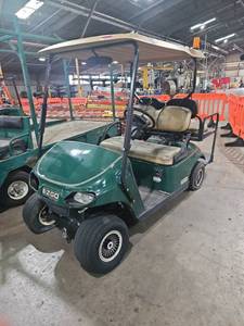 lot 5284 image: EZGO 2-Seat Electric Golf Cart w Canopy 48V  Model SC-48
