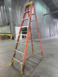 lot 23674 image: 8 Ft - Werner Type IA A-Frame Ladder
