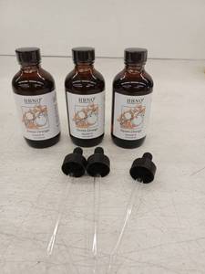 lot 10264 image: HBNO Orange Essential Oil 4 fl oz, 3 Pack