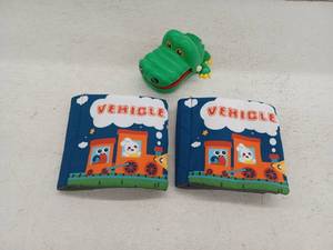 lot 10321 image: Lot of Childrens Soft Books & Crocodile Teeth Game