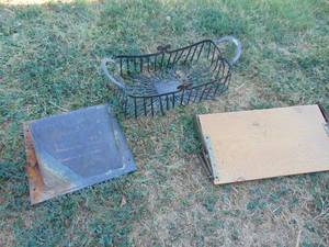 lot 3669 image: Metal Basket and More