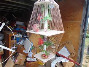 lot 3688 image: Faux birdcage