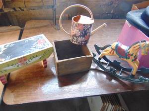 lot 3694 image: Decor Selection  - Dovetail Box and More