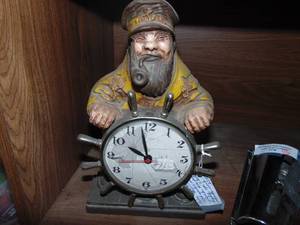 lot 3729 image: Ship Captain Clock