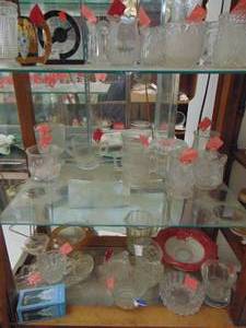 lot 3771 image: Large Selection of Clear Glass