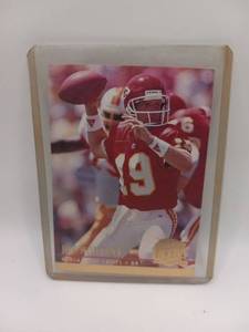 Joe Montana Kansas City Chiefs QB Sports Card