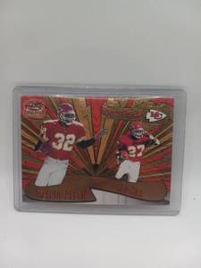 2008 Pacic Revolution Proteges Marcus Allen Greg Hill Kansas City Chiefs Card