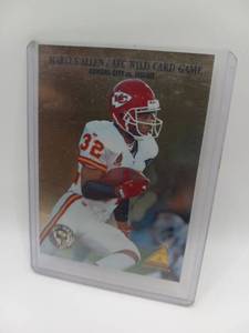 lot 13 image: Marcus Allen AFC Wild Card Game Kansas City vs. Miami Sports Card