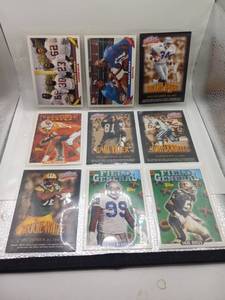 lot 32 image: Football Trading Cards Lot 9 Cards 1980s-1990s