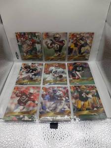 lot 71 image: Lot of 9 NFL Trading Cards 1991 Pro Set