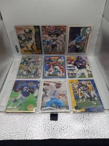 lot 78 image: Football Trading Cards Lot 9 Cards Mixed Brands Players