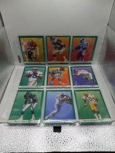 lot 89 image: Fleer 1991 NFL Trading Cards Lot 9 Cards