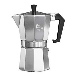 lot 986 image: Fino Stovetop Espresso Coffee Maker  Brews up to 6 Servings - Retail $32
