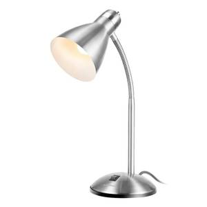 lot 2007 image: LEPOWER Metal Desk Lamp, Adjustable GooseNeck Reading Light for Bedroom - Retail $26