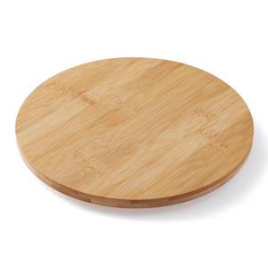 lot 2008 image: Oridom 10 Inch Bamboo Lazy Susan Organizer Turntable for Kitchen Cabinet Table Refrigerator Lazy Susans Spice Rack for Pantry Countertop Organization - Retail $16