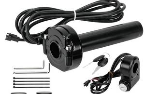 lot 2048 image: Full Twist Throttle for Ridstar Q20H20, Surron Throttle for YVY C20C30 - Retail $24
